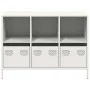 Aparador de acero laminado en frío blanco 101,5x39x73,5 cm von , Sideboards - Ref: Foro24-851369, Preis: 167,61 €, Rabatt: %