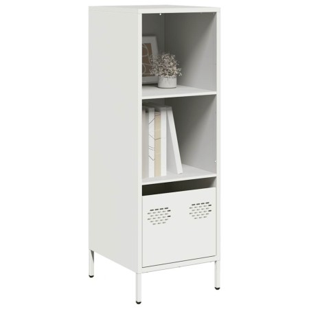 Aparador de acero blanco 35x39x103,5 cm by , Sideboards - Ref: Foro24-851381, Price: 74,95 €, Discount: %