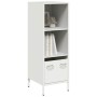 Aparador de acero blanco 35x39x103,5 cm by , Sideboards - Ref: Foro24-851381, Price: 74,95 €, Discount: %