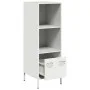 Aparador de acero blanco 35x39x103,5 cm by , Sideboards - Ref: Foro24-851381, Price: 74,26 €, Discount: %