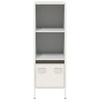 Aparador de acero blanco 35x39x103,5 cm by , Sideboards - Ref: Foro24-851381, Price: 74,95 €, Discount: %