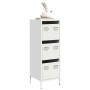 Aparador de acero blanco 39x35x103,5 cm de , Aparadores - Ref: Foro24-851405, Precio: 132,25 €, Descuento: %