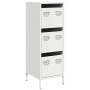 Aparador de acero blanco 39x35x103,5 cm de , Aparadores - Ref: Foro24-851405, Precio: 132,25 €, Descuento: %