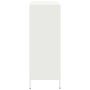 Aparador de acero blanco 39x35x103,5 cm de , Aparadores - Ref: Foro24-851405, Precio: 132,25 €, Descuento: %