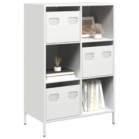 Aparador de acero blanco 68x39x103,5 cm von , Sideboards - Ref: Foro24-851411, Preis: 119,35 €, Rabatt: %