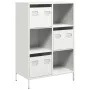 Aparador de acero blanco 68x39x103,5 cm von , Sideboards - Ref: Foro24-851411, Preis: 119,35 €, Rabatt: %