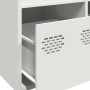 Aparador de acero blanco 68x39x103,5 cm | Foro24.es | Tu tienda online para hogar, jardín y más Foro24.es
