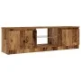 Mueble TV luces LED madera ingeniería envejecida 120x30x36 cm von , TV-Möbel - Ref: Foro24-856347, Preis: 66,20 €, Rabatt: %