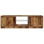 Mueble TV luces LED madera ingeniería envejecida 120x30x36 cm von , TV-Möbel - Ref: Foro24-856347, Preis: 66,20 €, Rabatt: %