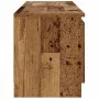 Mueble TV luces LED madera ingeniería envejecida 120x30x36 cm von , TV-Möbel - Ref: Foro24-856347, Preis: 66,20 €, Rabatt: %