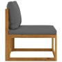 6-piece garden furniture set with solid acacia wood cushions by vidaXL, Garden sets - Ref: Foro24-3057624, Price: 535,18 €, D...