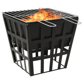 Stahl-Kohlenbecken und Grill 2 in 1 34x34x48 cm von vidaXL, Kamine - Ref: Foro24-315089, Preis: 56,23 €, Rabatt: %