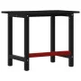 Banco de trabajo madera de roble marrón oscuro 100x60x81,5 cm by , Work tables - Ref: Foro24-3309672, Price: 152,93 €, Discou...