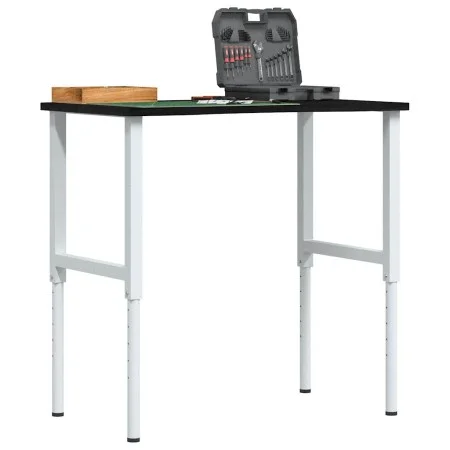 Banco de trabajo madera roble marrón oscuro 100x60x(71,5-98) cm von , Arbeitstische - Ref: Foro24-3309721, Preis: 128,95 €, R...
