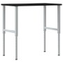 Banco de trabajo madera roble marrón oscuro 100x60x(71,5-98) cm von , Arbeitstische - Ref: Foro24-3309721, Preis: 130,98 €, R...