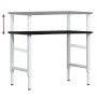 Banco de trabajo madera roble marrón oscuro 100x60x(71,5-98) cm von , Arbeitstische - Ref: Foro24-3309721, Preis: 130,98 €, R...