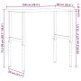 Banco de trabajo madera roble marrón oscuro 100x60x(71,5-98) cm von , Arbeitstische - Ref: Foro24-3309721, Preis: 128,95 €, R...