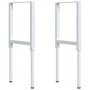 Banco de trabajo madera maciza de roble 80x60x(71,5-98) cm de , Mesas de trabajo - Ref: Foro24-3309716, Precio: 118,04 €, Des...