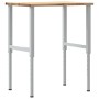 Banco de trabajo madera maciza de roble 80x60x(71,5-98) cm de , Mesas de trabajo - Ref: Foro24-3309716, Precio: 118,04 €, Des...