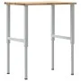 Banco de trabajo madera maciza de roble 80x60x(71,5-98) cm von , Arbeitstische - Ref: Foro24-3309716, Preis: 116,15 €, Rabatt: %