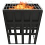 Brasero y barbacoa 2 en 1 de acero 34x34x48 cm de vidaXL, Chimeneas - Ref: Foro24-315089, Precio: 59,93 €, Descuento: %