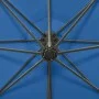Ampelschirm mit Mast und blauen LED-Lichtern 300 cm von vidaXL, Sonnenschirme - Ref: Foro24-312341, Preis: 87,01 €, Rabatt: %