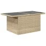 Set sofás de jardín 7 piezas y cojines ratán sintético beige von , Gartensets - Ref: Foro24-3326509, Preis: 571,91 €, Rabatt: %
