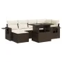 Juego de sofás de jardín 7 piezas con cojines ratán PE marrón von , Gartensets - Ref: Foro24-3326514, Preis: 515,04 €, Rabatt: %