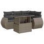 Juego de sofás jardín con cojines 5 pzas ratán sintético gris by , Garden sets - Ref: Foro24-3326631, Price: 416,88 €, Discou...