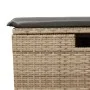 Juego de sofás jardín con cojines 5 pzas ratán sintético beige by , Garden sets - Ref: Foro24-3325465, Price: 338,34 €, Disco...