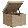 Juego de sofás jardín con cojines 6 pzas ratán sintético beige von , Gartensets - Ref: Foro24-3325484, Preis: 486,19 €, Rabat...