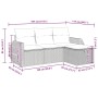 Juego de sofás jardín con cojines 4 pzas ratán sintético beige by , Garden sets - Ref: Foro24-3325555, Price: 289,43 €, Disco...