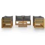 Gartenmöbel 9 Stück Kissen aus massivem Akazienholz von vidaXL, Gartensets - Ref: Foro24-3057611, Preis: 1,00 €, Rabatt: %
