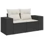Set de sofás de jardín y cojines 8 piezas ratán sintético negro von , Gartensets - Ref: Foro24-3325878, Preis: 477,27 €, Raba...