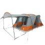 Tienda de campaña con túnel 5 personas impermeable gris naranja by , tents - Ref: Foro24-4009427, Price: 215,11 €, Discount: %