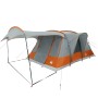 Tienda de campaña con túnel 5 personas impermeable gris naranja by , tents - Ref: Foro24-4009427, Price: 215,11 €, Discount: %
