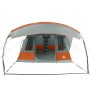 Tienda de campaña con túnel 5 personas impermeable gris naranja by , tents - Ref: Foro24-4009427, Price: 215,11 €, Discount: %