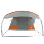Tienda de campaña con túnel 5 personas impermeable gris naranja by , tents - Ref: Foro24-4009427, Price: 215,11 €, Discount: %