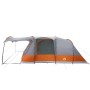 Tienda de campaña con túnel 5 personas impermeable gris naranja by , tents - Ref: Foro24-4009427, Price: 215,11 €, Discount: %