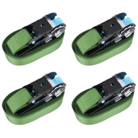 Ratschen-Zurrgurte 4 Stück grün 800 daN 6 m von vidaXL, Spanngurte - Ref: Foro24-148893, Preis: 24,55 €, Rabatt: %