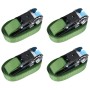 Ratschen-Zurrgurte 4 Stück grün 800 daN 6 m von vidaXL, Spanngurte - Ref: Foro24-148893, Preis: 24,55 €, Rabatt: %