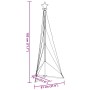 LED para árbol de Navidad 363 LEDs de colores 182 cm by , Christmas trees - Ref: Foro24-4016411, Price: 35,01 €, Discount: %