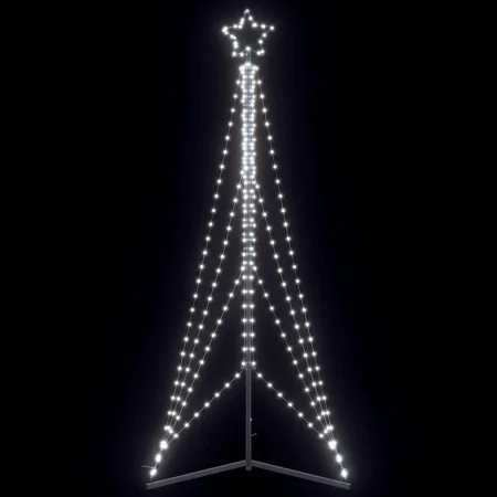 Árbol de Navidad LED 483 LEDs blanco frío 240 cm by , Christmas trees - Ref: Foro24-4016413, Price: 41,08 €, Discount: %