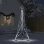 Árbol de Navidad LED 483 LEDs blanco frío 240 cm by , Christmas trees - Ref: Foro24-4016413, Price: 41,08 €, Discount: %