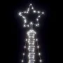 Árbol de Navidad LED 483 LEDs blanco frío 240 cm by , Christmas trees - Ref: Foro24-4016413, Price: 41,08 €, Discount: %