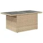 Set de sofás de jardín con cojines 9 pzas ratán sintético beige von , Gartensets - Ref: Foro24-3326500, Preis: 691,79 €, Raba...