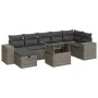 Juego de sofás jardín con cojines 5 pzas ratán sintético gris by , Garden sets - Ref: Foro24-3327950, Price: 542,83 €, Discou...