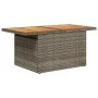 Set sofás jardín y cojines 6 pzas ratán sintético acacia gris by , Garden sets - Ref: Foro24-3328054, Price: 416,71 €, Discou...