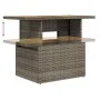 Set sofás jardín y cojines 6 pzas ratán sintético acacia gris by , Garden sets - Ref: Foro24-3328054, Price: 416,71 €, Discou...