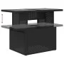 Set de sofás de jardín 7 pzas con cojines ratán sintético negro by , Garden sets - Ref: Foro24-3326807, Price: 493,09 €, Disc...